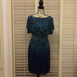 Trina Turk Brown Sundress